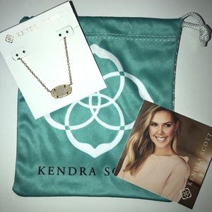 Kendra Scott Elisa Iridescent Drusy In Gold